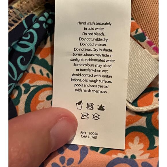 Artesands bikini bottom Salmagundi Multi Botticelli high waist size 20 - Picture 6 of 7